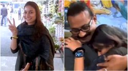 लोकसभा चुनाव का टिकट मिलने की खुशी में पिता के गले लगकर भावुक हुई बेटी, बन सकती है देश की सबसे युवा सांसद