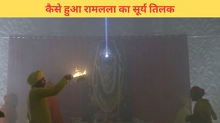 ayodhya ram mandir , surya tilak ,