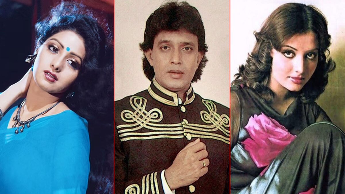 mithun, shridevi mithun, shridevi