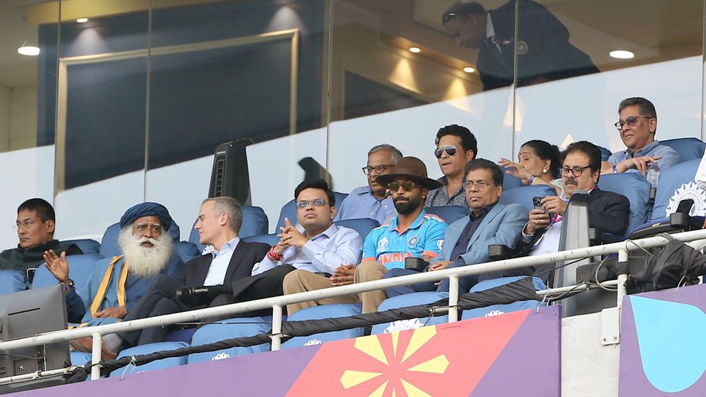 Jay Shah, Sachin Tendulkar, Hardik Pandya, ICC World Cup 23 Finals, IND vs AUS, Sadhguru