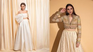 Aditi Rao Hydari । Blouse Design । Lehenga Aditi Rao Hydari