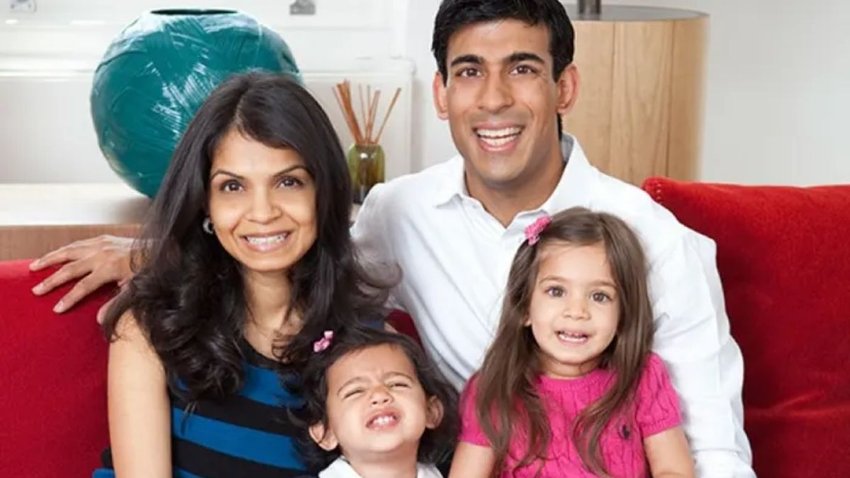 Akshata Murty Family