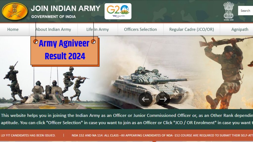 Indian Army, army recruitment, Agniveer Result, Agniveer Result 2024,