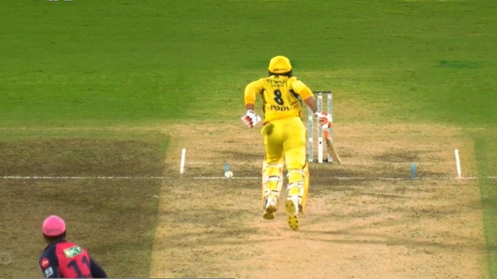 CSK vs RR, IPL 2024, Ravindra Jadeja obstructing the field