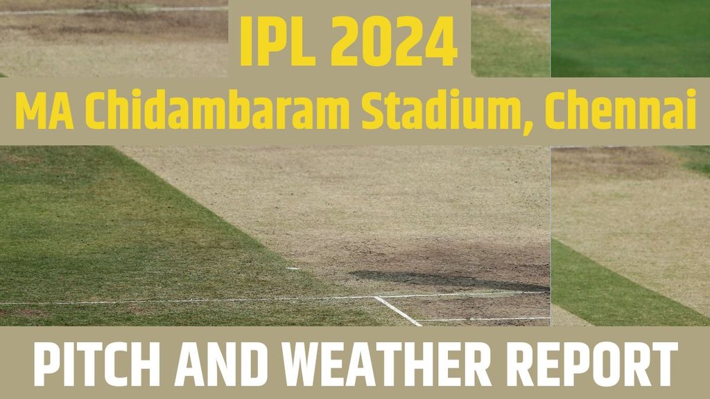 CSK vs RR IPL 2024 Pitch Report, Weather Report