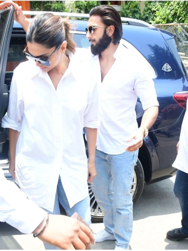 Deepika Padukone, Deepika Padukone Casts her Vote, Deepika Padukone With Ranveer Singh