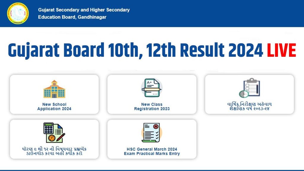 gseb result 2024, gseb ssc result 2024, gseb hsc result 2024, gseb ssc 10th result 2024, gseb 12th result 2024, gseb hsc result 2024