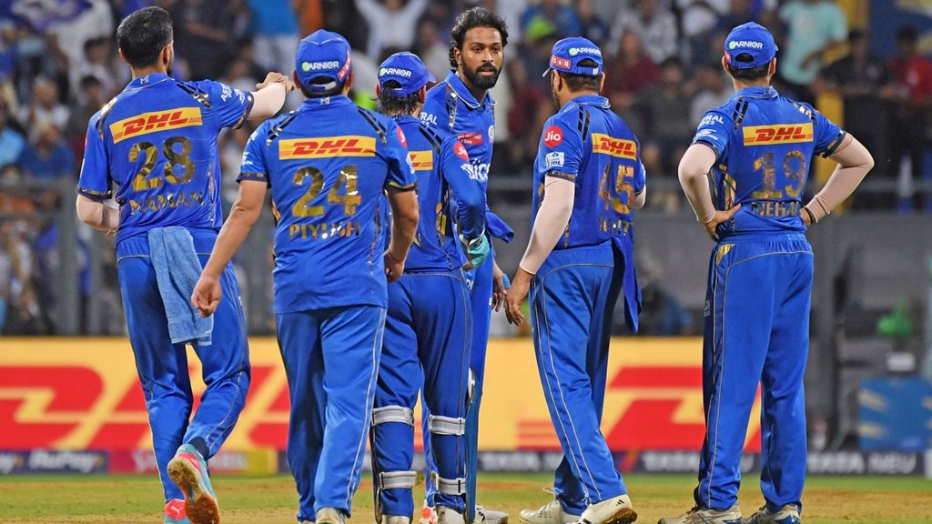Mumbai Indians, Hardik Pandya, Rohit Sharma, Jasprit Bumrah, Suryakumar Yadav, Tilak Varma