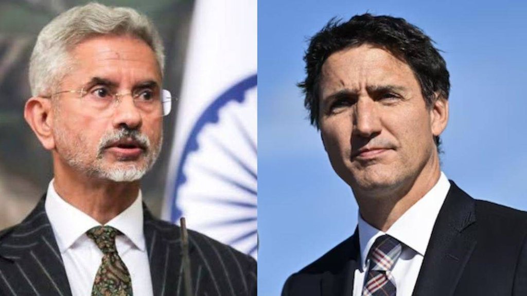 S. Jai Shankar, Justin Trudeau, Canada