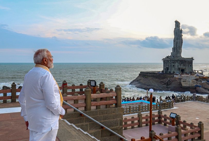 PM Modi Meditation