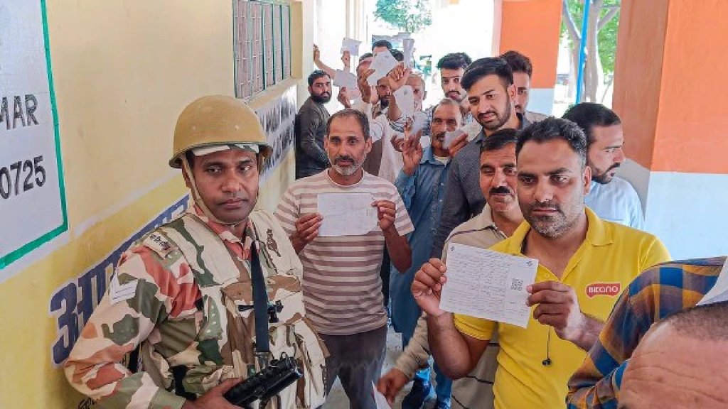 Loksabha Election 2024, Loksabha Election, Election enthusiasm seen in Kashmir