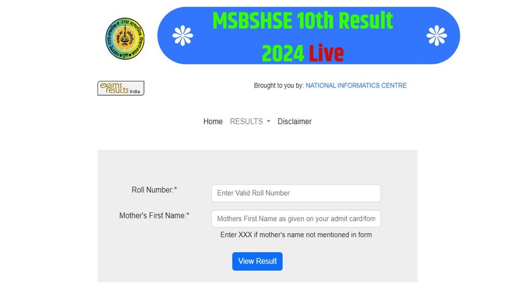 MSBSHSE, Maharashtra Board SSC 10th Result, Maharashtra 10th Result 2024,