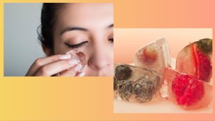fruit ice cubes for face