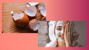 egg shell benefits for skin in hindi