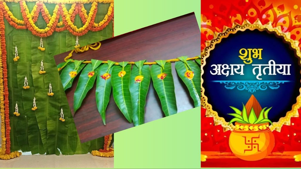 Akshaya Tritiya 2024 toran handmade designs