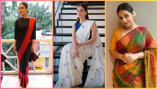 cotton saree slim look