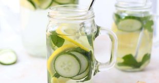 cucumber detox water