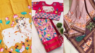 pichwai saree summer fashion trends