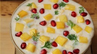 Sweet boondi raita recipe