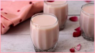 Mishri gulkand thanda doodh recipe