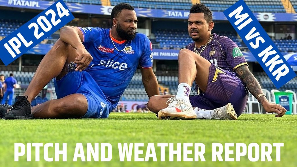 MI vs KKR IPL 2024 Pitch Report, Weather Report: मुंबई इंडियंस बनाम कोलकाता नाइट राइडर्स, आईपीएल 2024 पिच रिपोर्ट, मौसम रिपोर्ट। (सोर्स- Insta/mumbaiindians)