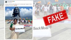 Fact Check: भाजपा महिला मोर्चा की अध्यक्ष वनथी श्रीनिवासन की गो बैक मोदी वाली वायरल तस्वीर फर्जी है