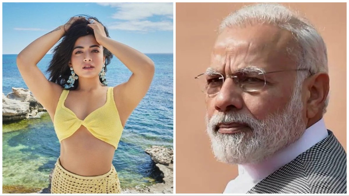 PM MODI| NARENDRA MODI| RASHMIKA MANDANA