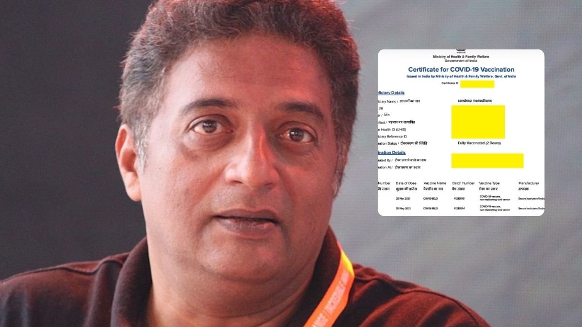 Prakash Raj, PM Modi, Corona vaccine