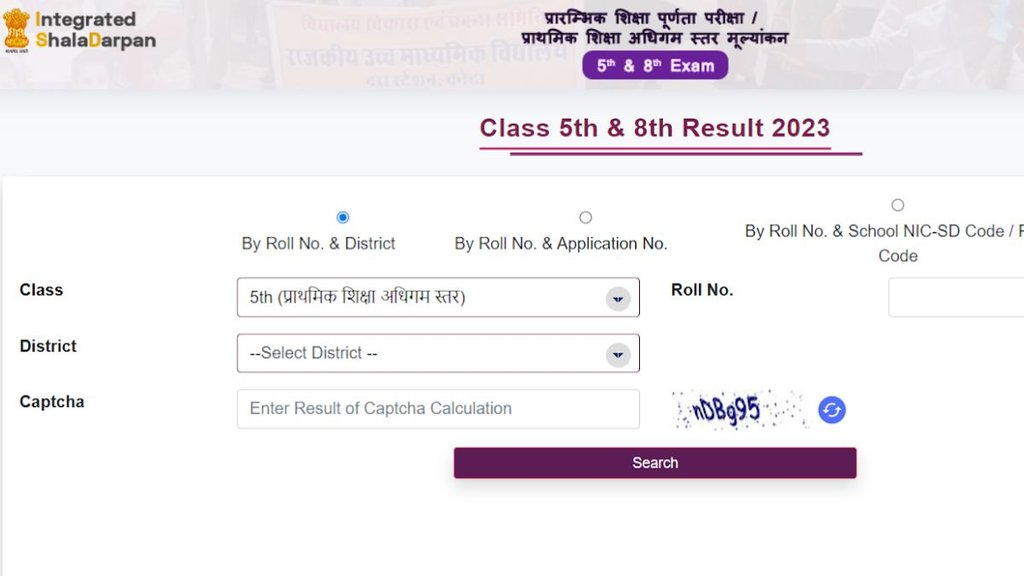 RBSE 5th 8th Result 2024, RBSE 5th 8th Passing Marks