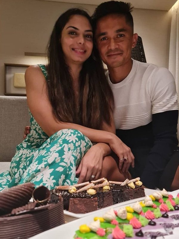 Sunil Chhetri,Sonam Bhattacharya, Indian football, Sunil Chhetri love story