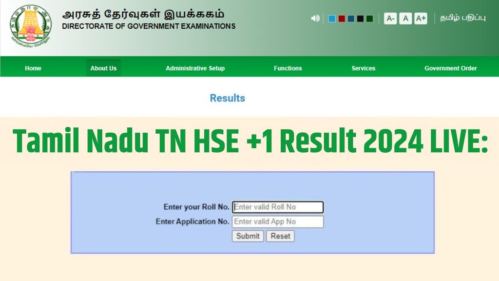 TANDGE Result, TANDGE Result 2024, TANDGE 11th Result 2024, Tamil Nadu TN HSE +1 Result 2024, Tamil Nadu TN HSE +1 Result 2024 Live