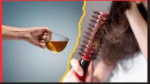 hair wash with tea water । Hair Care । Hair Care tips । Dry Hair Care