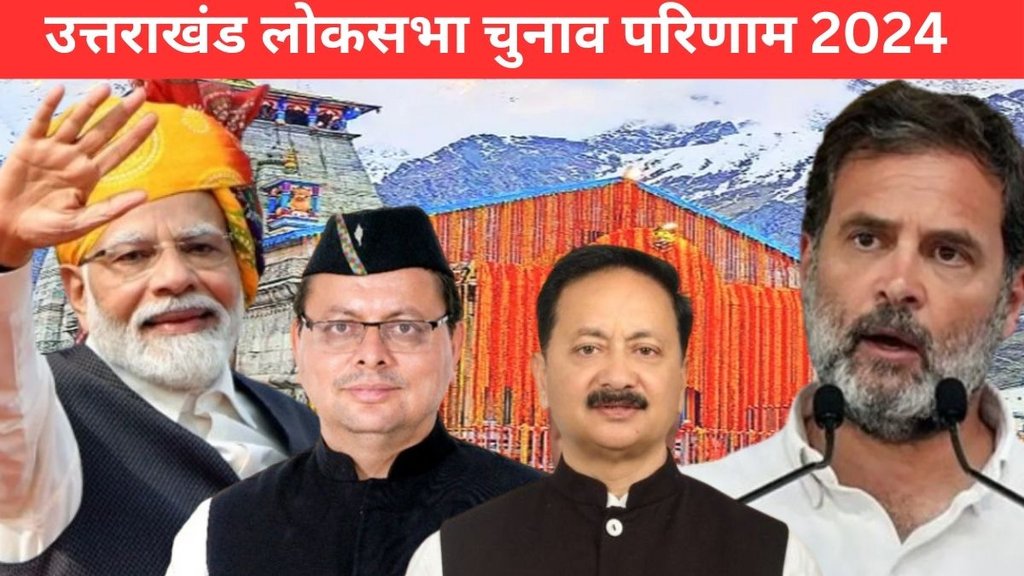 Uttarakhand Lok Sabha Election Result 2024 Constituency Wise, Uttarakhand, Lok Sabha Election Result 2024