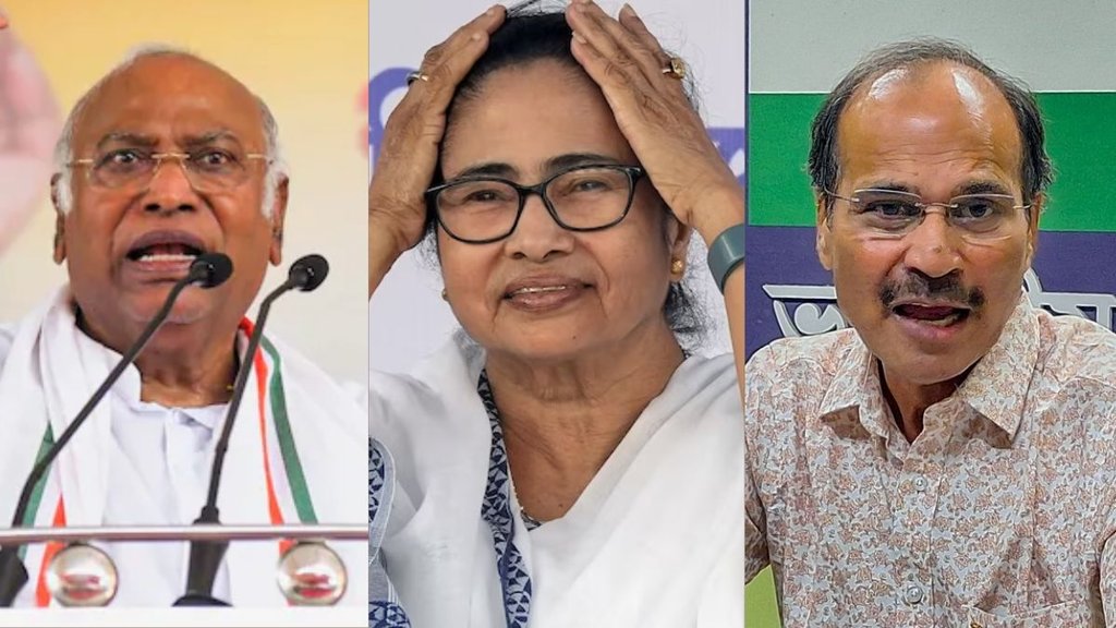 Lok Sabha Chunav 2024 | Mallikarjun Kharge | Mamata Banerjee | Adhiar Ranjan Chowdhury