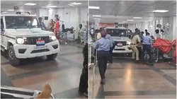 Rishikesh AIIMS: एम्स में यौन उत्पीड़न के आरोपी को पकड़ने के लिए पुलिस का फिल्मी स्टाइल, छठी मंजिल तक पहुंचा दी एसयूवी