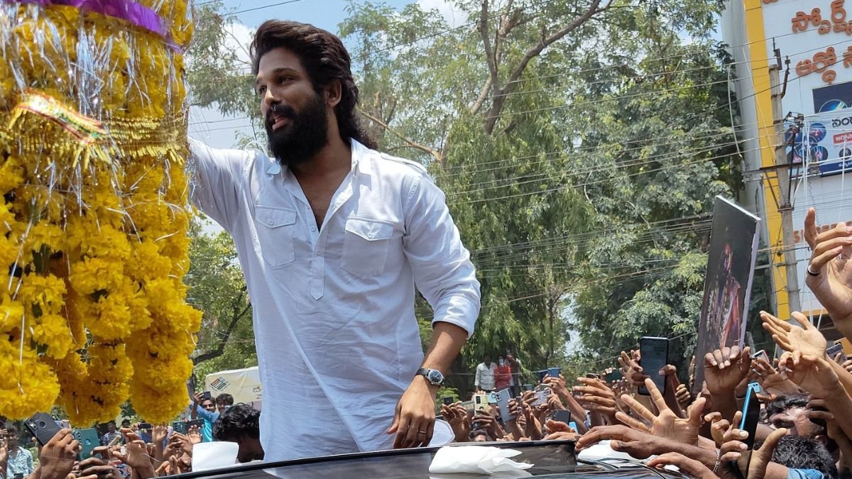 pushpa, pushpa 2, pushpa star allu arjun, allu arjun allegedly violating model code of conduct