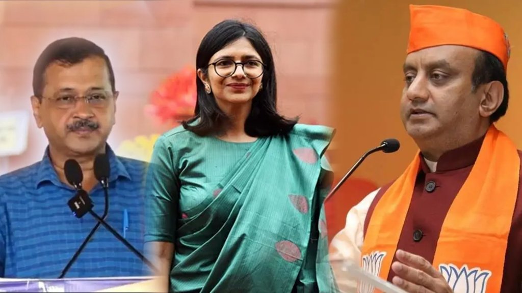 arvind kejriwal, sudhanshu trivedi, Swati Maliwal