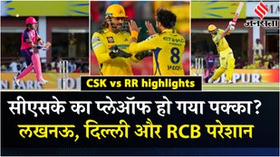 CSK filled the Playoffs by defeating Rajasthan