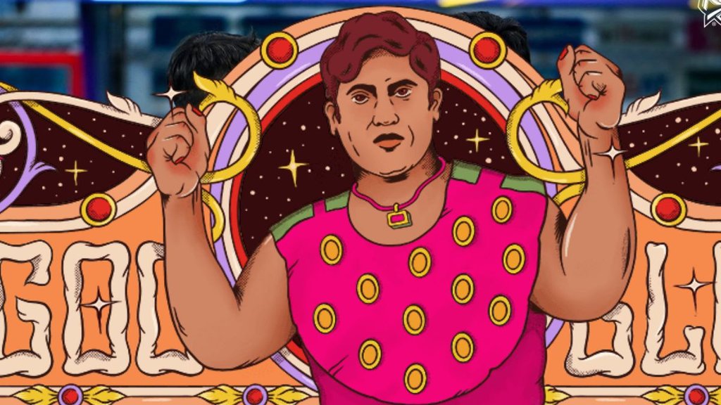 गूगल डूडल ने हमीदा पहलवान को किया याद।