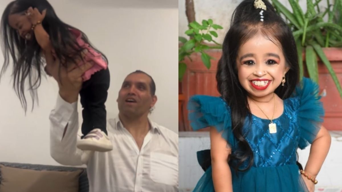 Great Khali with Jyoti amge