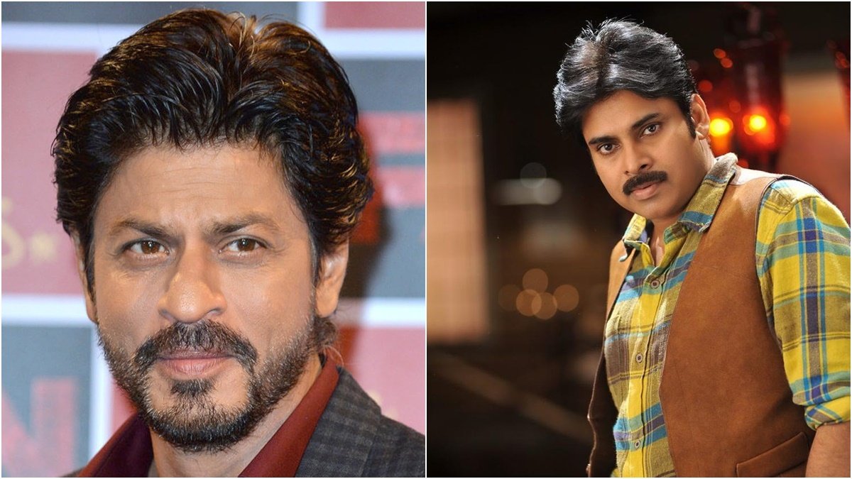 pawan kalyan, shahrukh khan