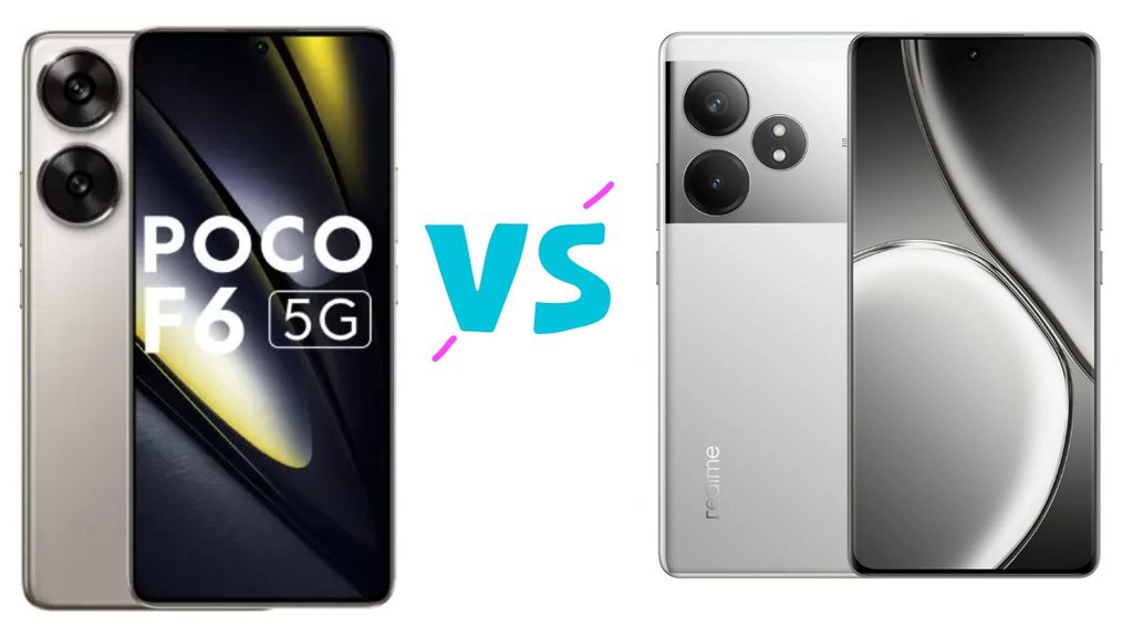 Poco vs Realme, Poco F6 5G, Realme GT 6T, Realme GT 6T vs Poco F6 5G