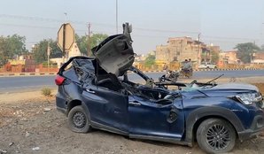 road accident hapur, road accident, UP news