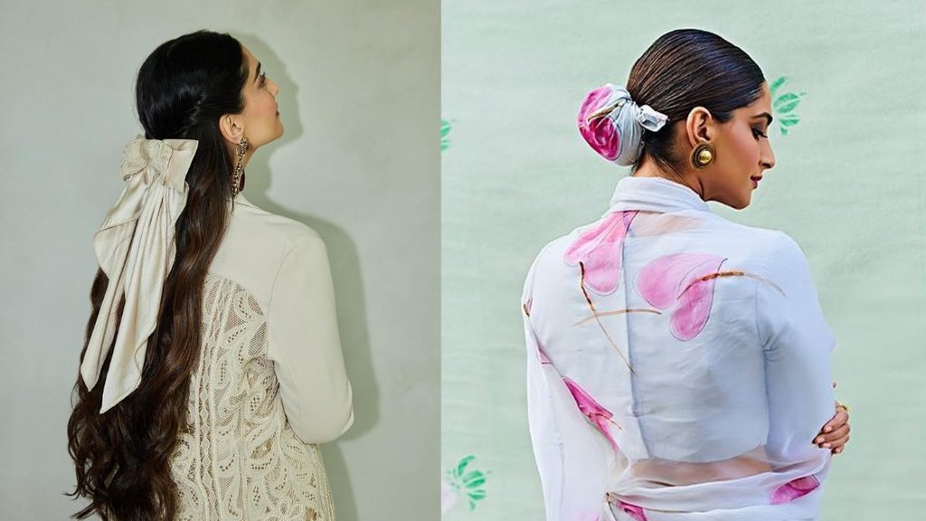 Sonam Kapoor । Cute Hair style । Sonam Kapoor Hairstyle