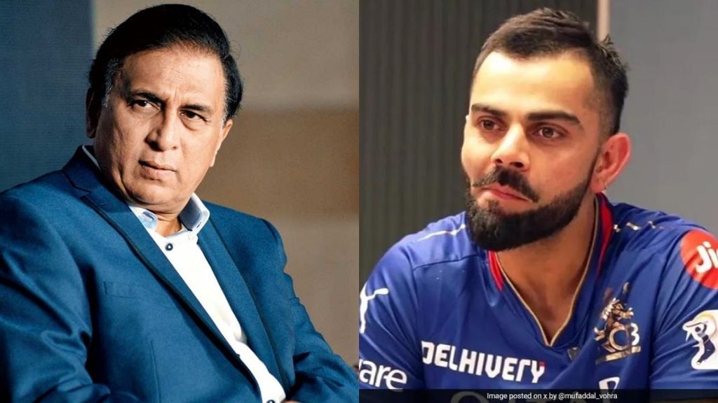 virat kohli gavaskar
