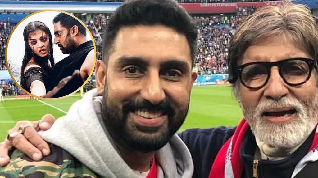 Amitabh bachchan and abhishek bachchan, Aishwarya rai