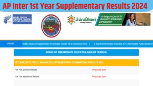ap intermediate results 2024, ap inter supplementary results 2024