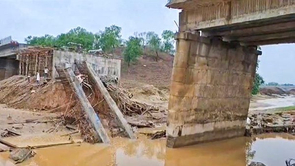 Jharkhand, Giridih, Bridge Collapse
