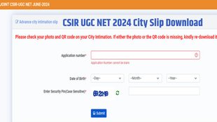 CSIR UGC NET 2024, Joint UGC NET City Slip, csirnet.nta.ac.in