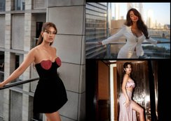 Disha Patani in all white outfit